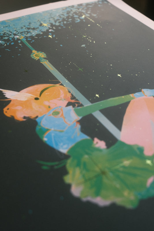 Fuu Hououji - Foiled Print