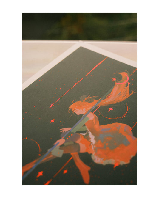 Kyoko Sakura - Foiled Print