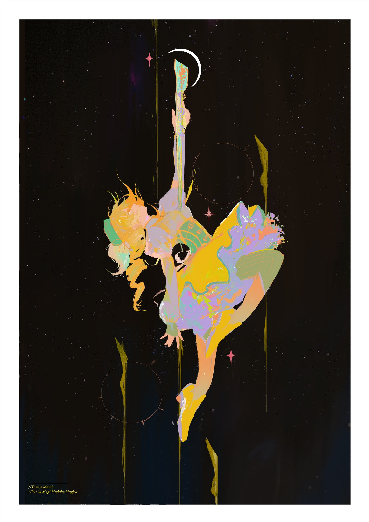 Tomoe Mami - Foiled Print