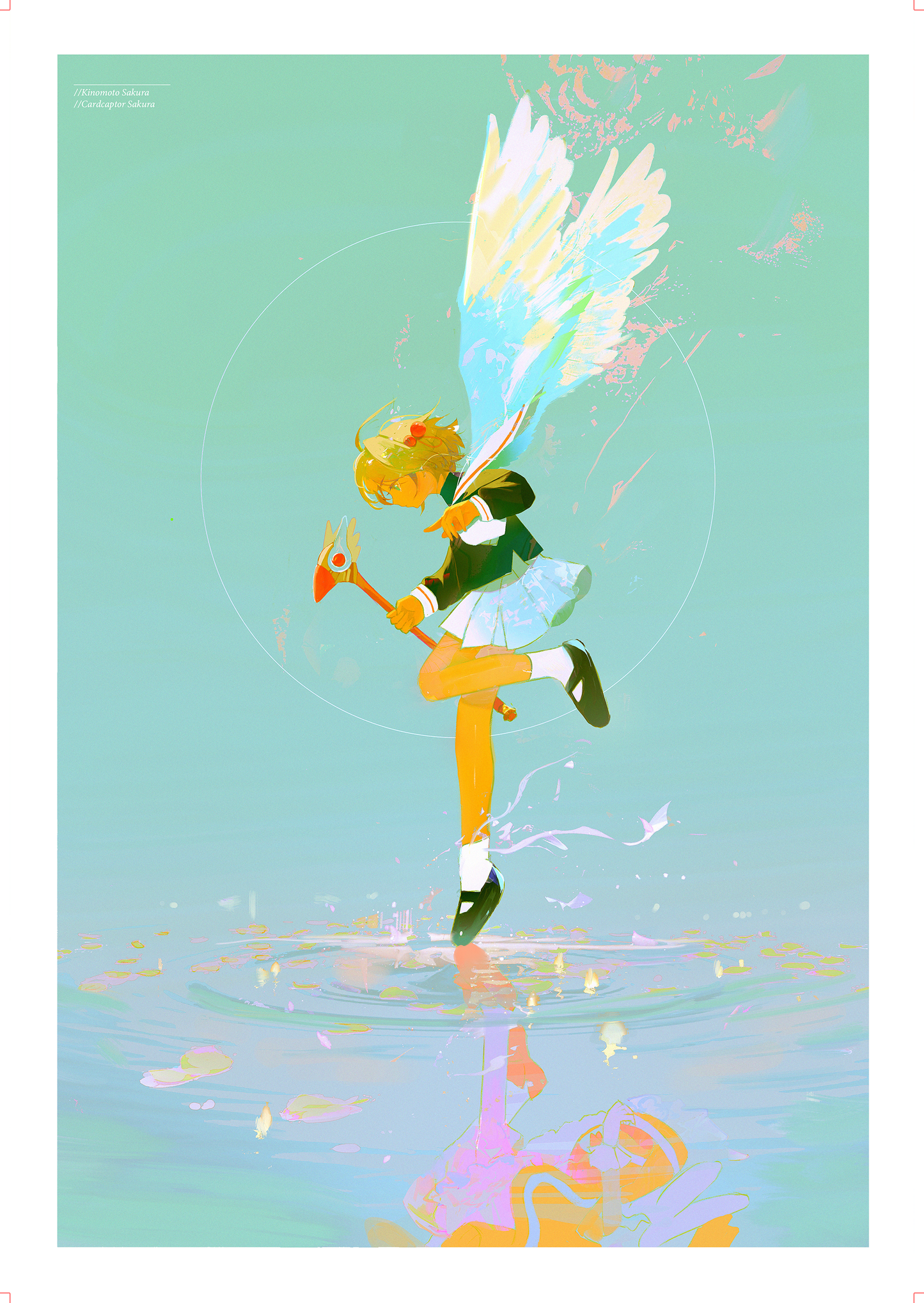 Kinomoto Sakura - Foiled Print