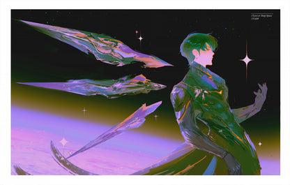 Caleb - Foiled Print