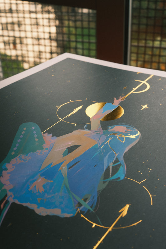 Akemi Homura - Foiled Print