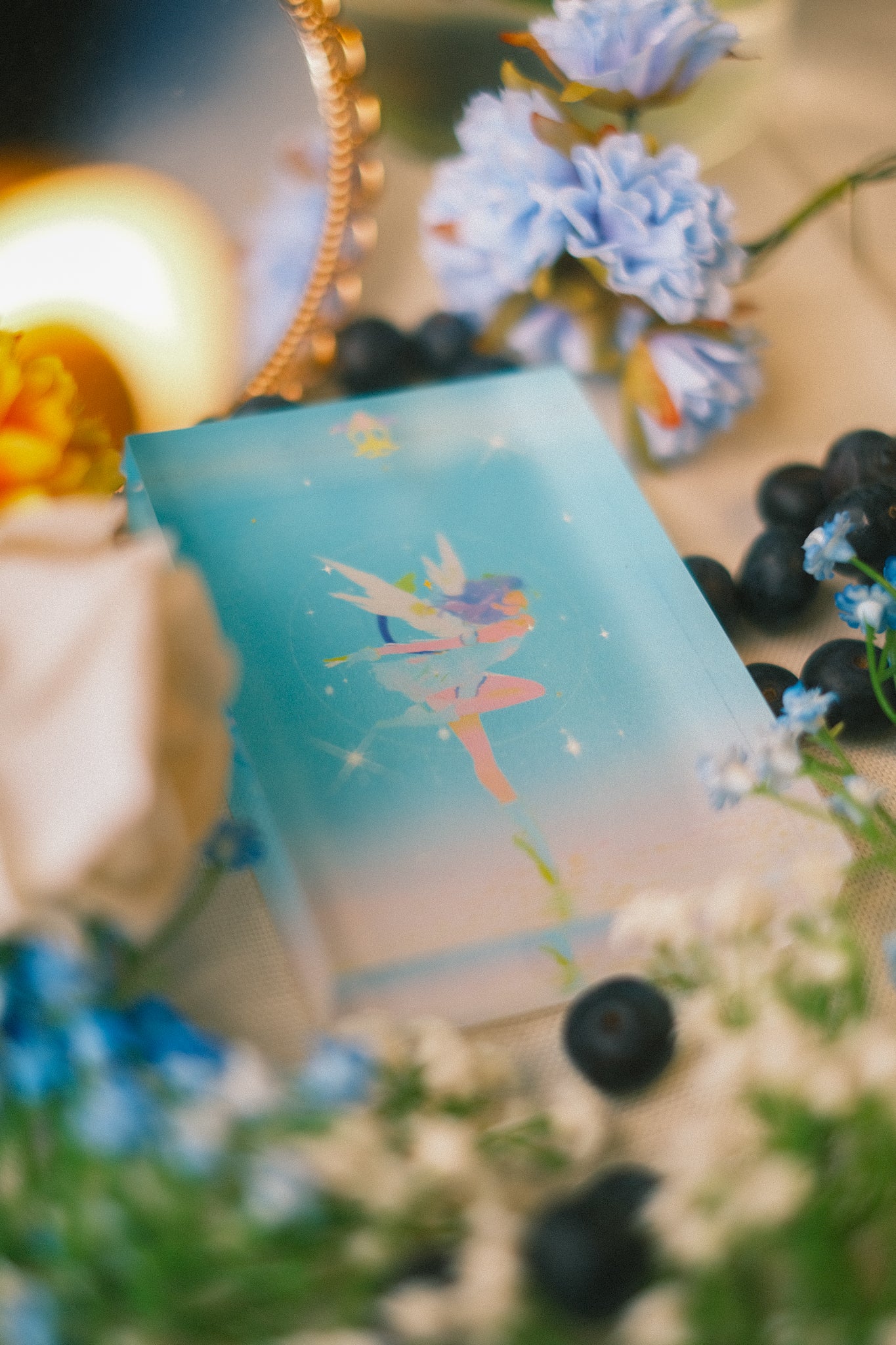 Mew Mew Mint - Mini Acrylic Block