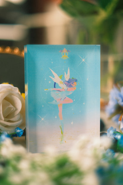 Mew Mew Mint - Mini Acrylic Block