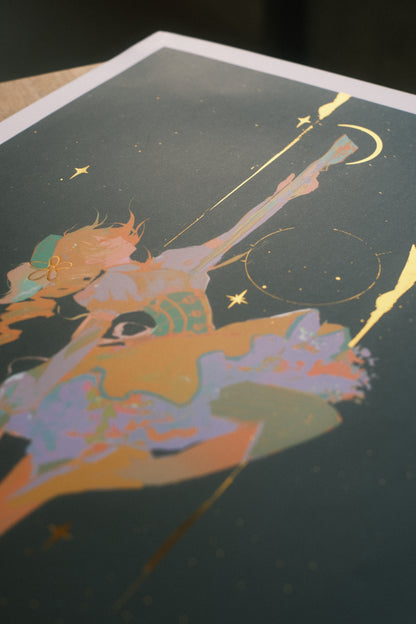 Tomoe Mami - Foiled Print