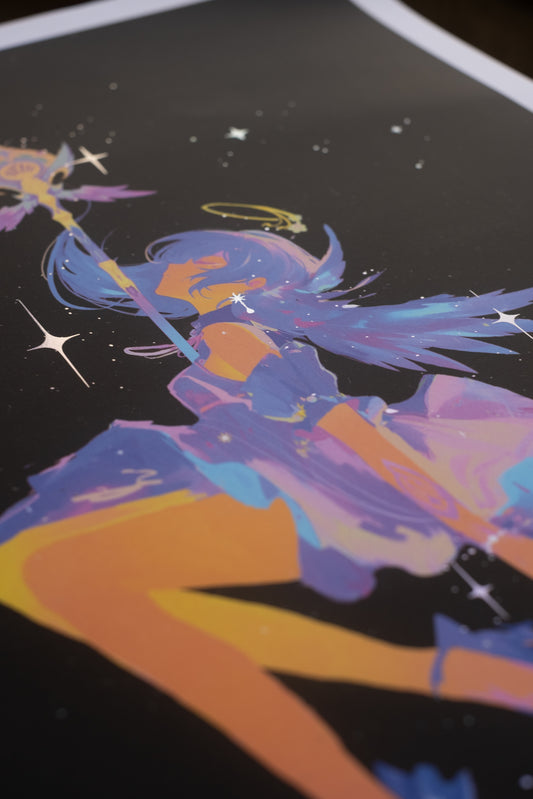 Robin - Foiled Print