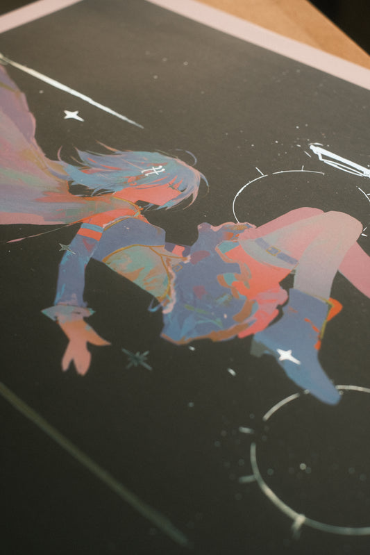 Sayaka Miki - Foiled Print