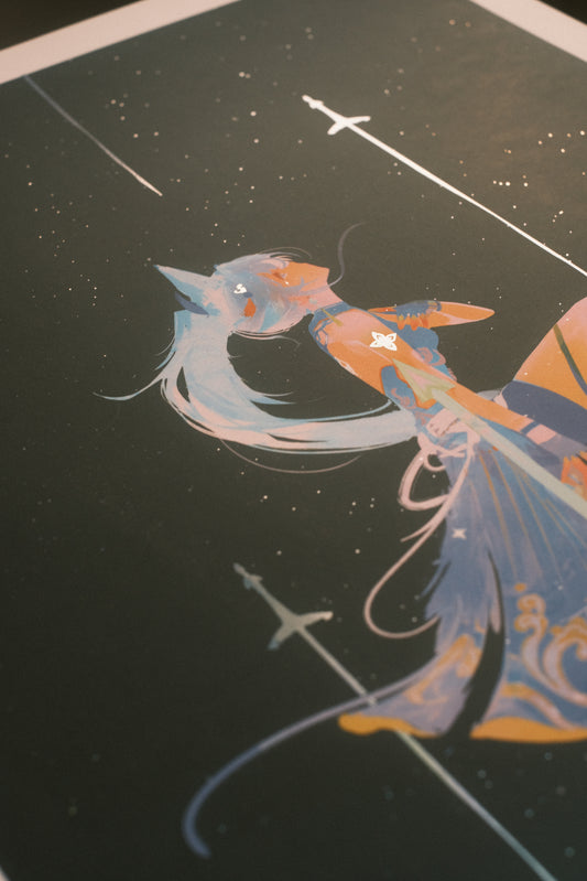 Feixiao - Foiled Print