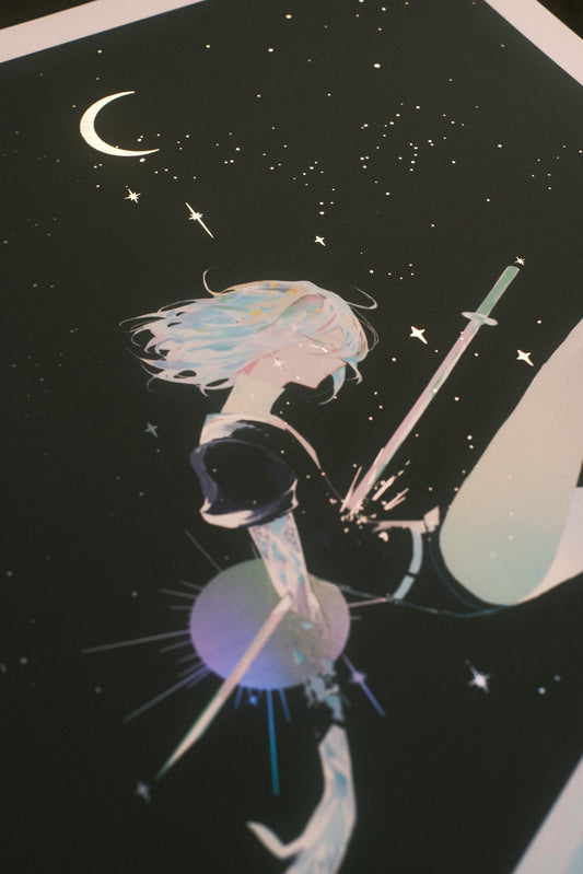 Diamond - Foiled Print