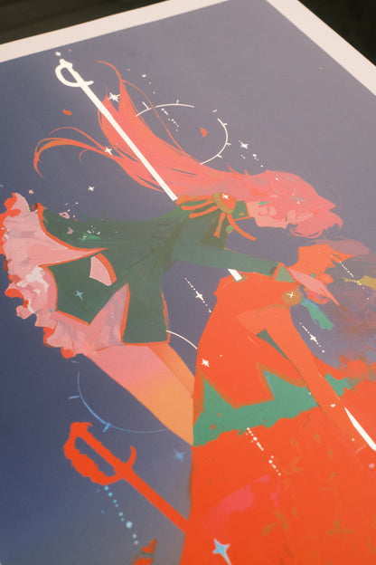 Utena - Foiled Print