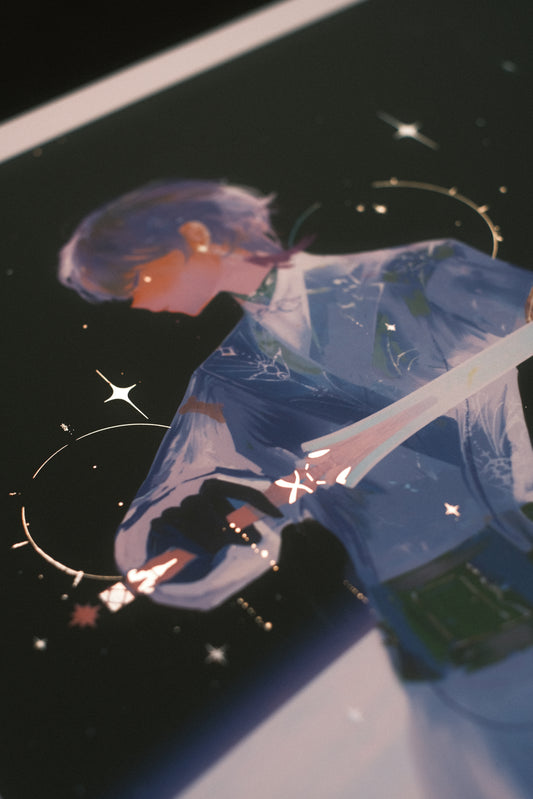 Xavier - Foiled Print