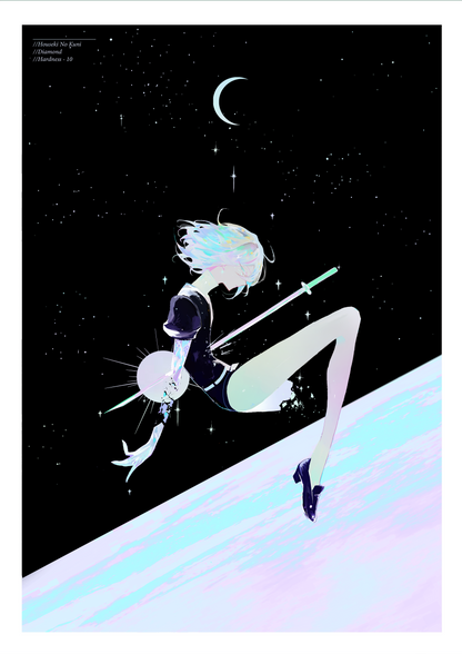 Diamond - Foiled Print