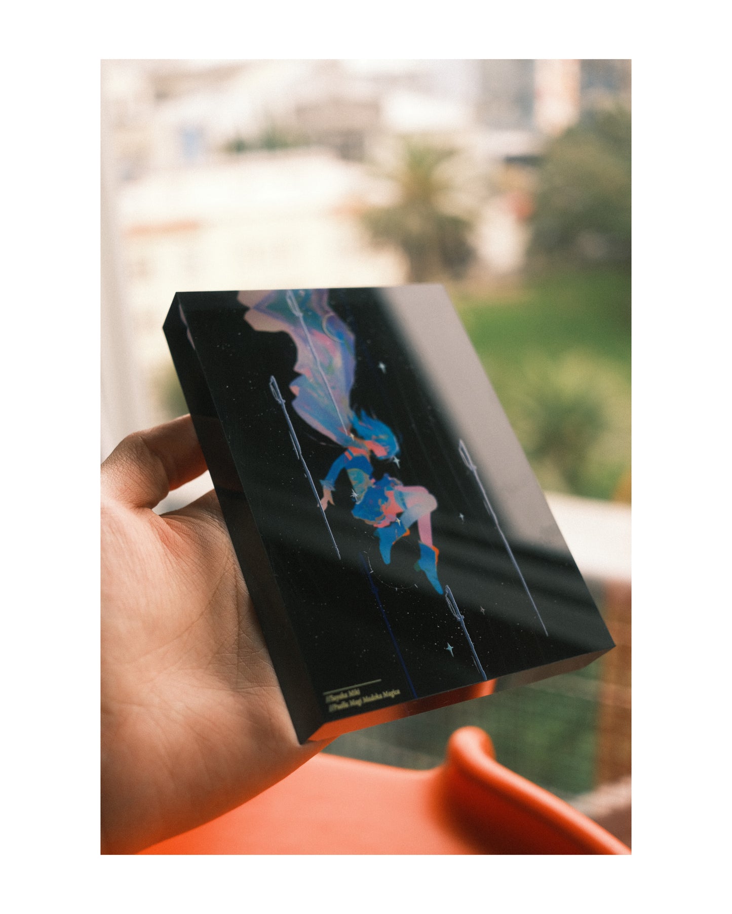 Sayaka Miki - Acrylic block