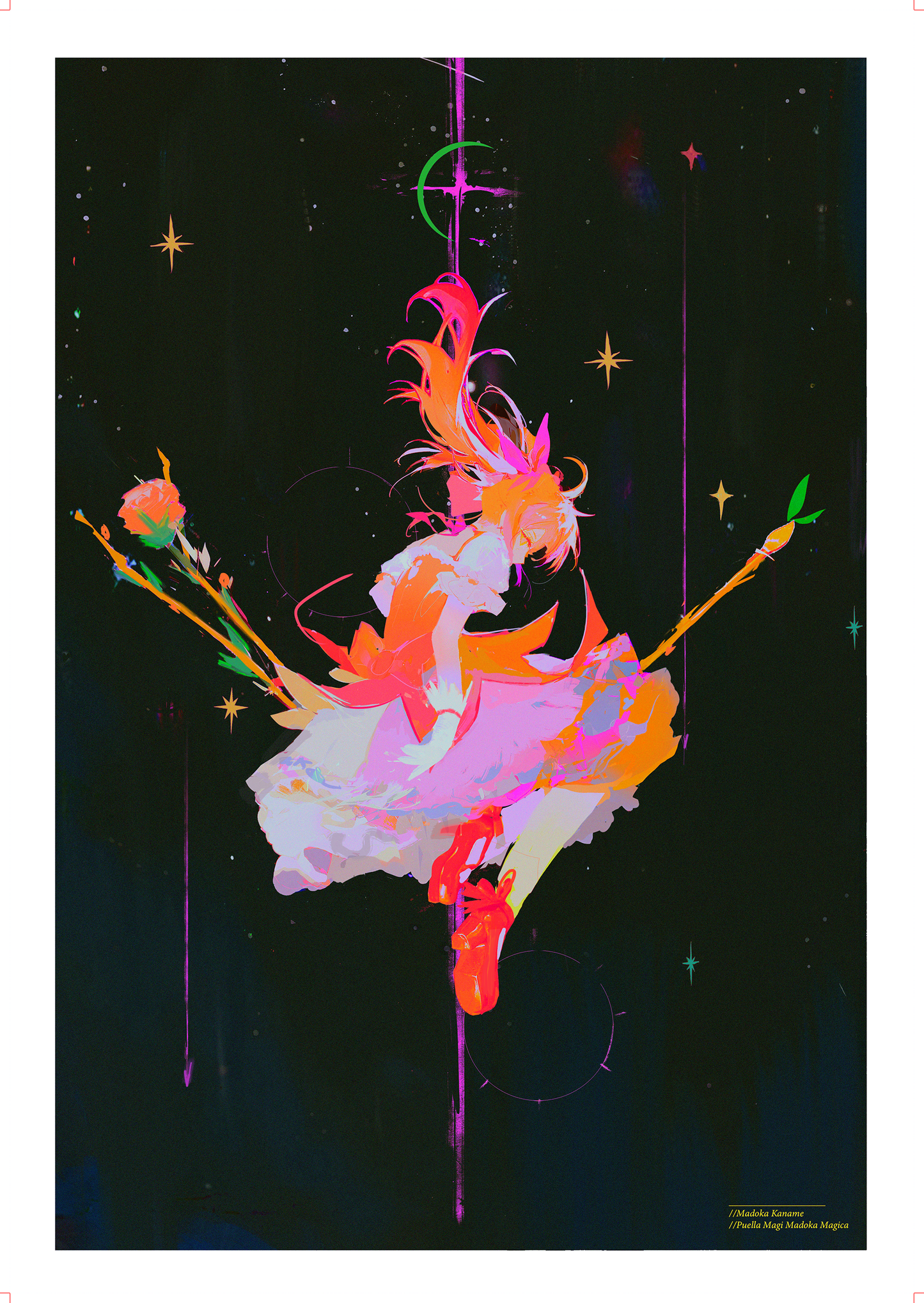 Kaname Madoka - Foiled Print