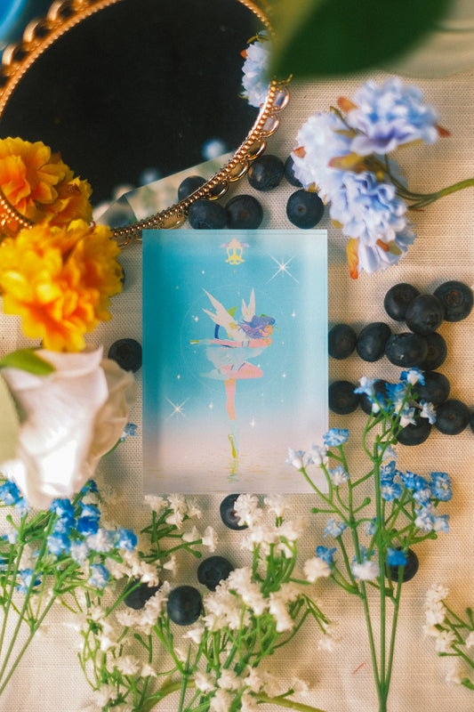 Mew Mew Mint - Mini Acrylic Block