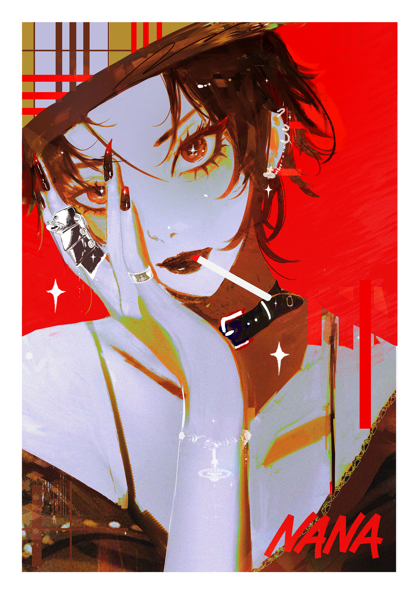 Nana Komatsu - Foiled Print