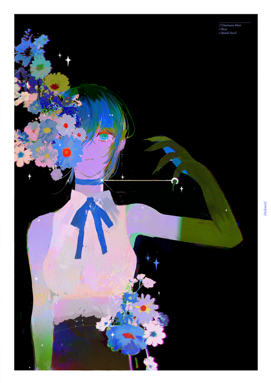 Reze - Foiled Print (Pre-Order)