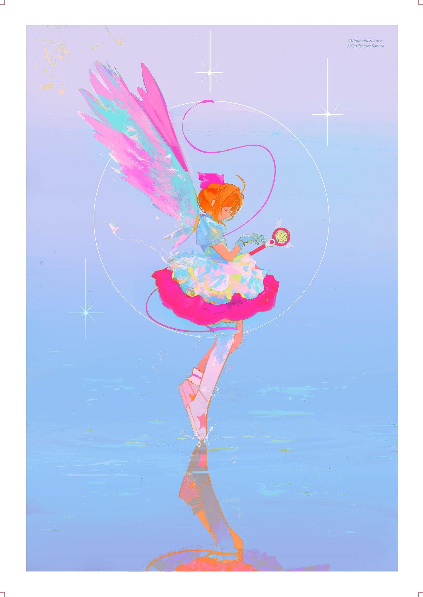 Cardcaptor Sakura Platinum - Mini Acrylic Block