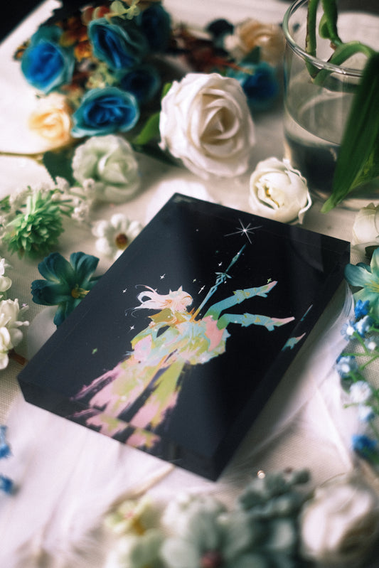 Firefly - Acrylic block