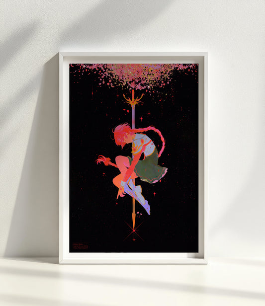 Hikaru Shidou - Foiled Print