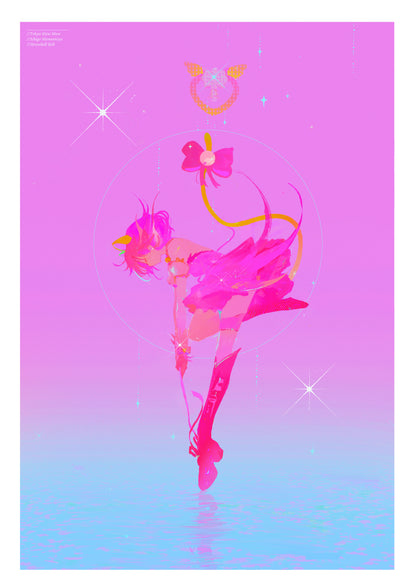 Mew Mew Ichigo - Mini Acrylic Block