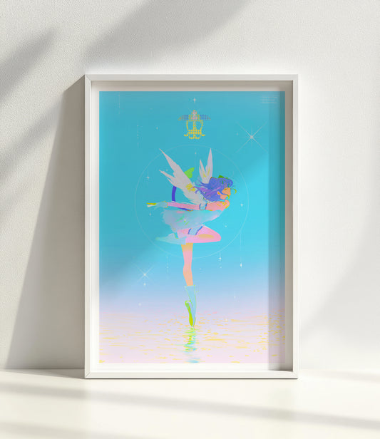 Mint Aizawa - Foiled Print