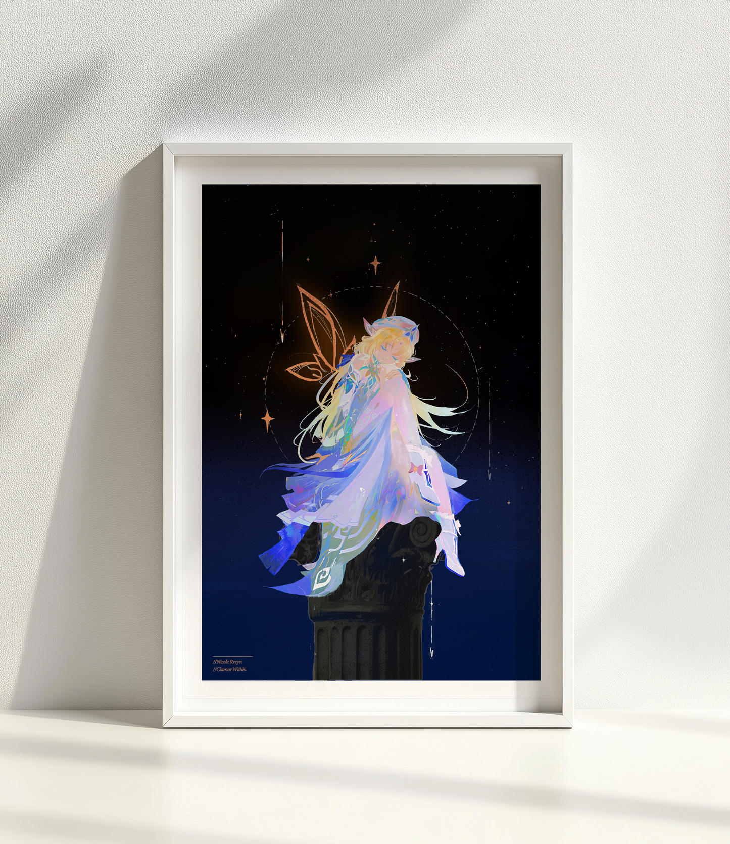 Nicole  - Foiled Print