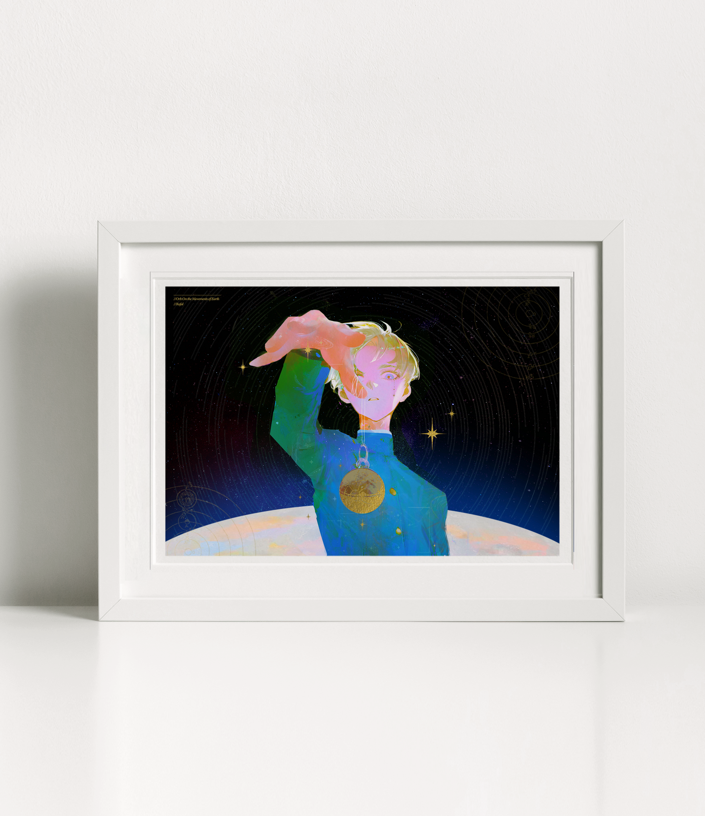 Orb: On The Movements of Earth - Foiled Print