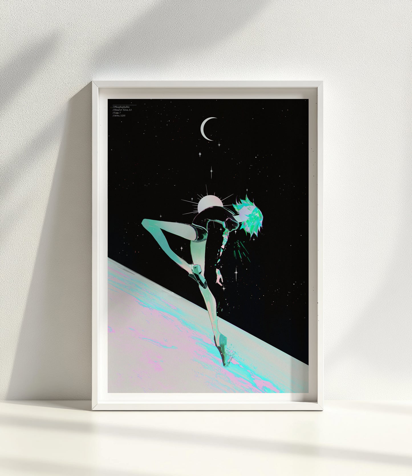 Phosphophyllite - Foiled Print