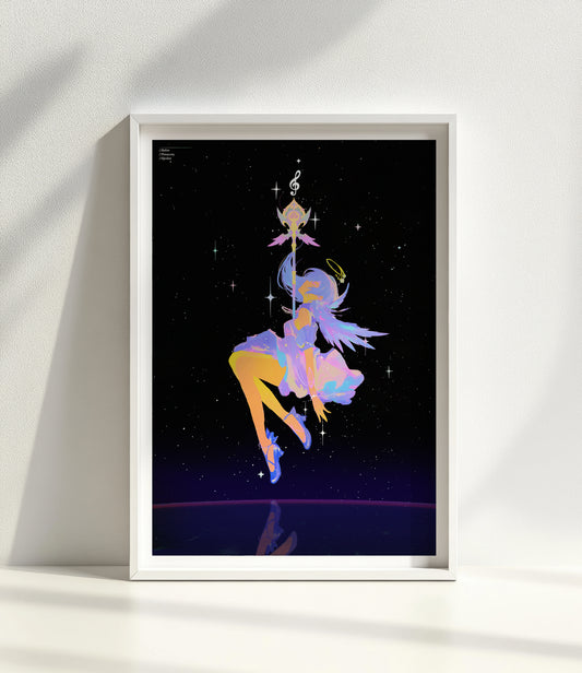 Robin - Foiled Print