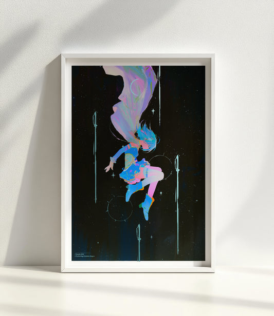 Sayaka Miki - Foiled Print