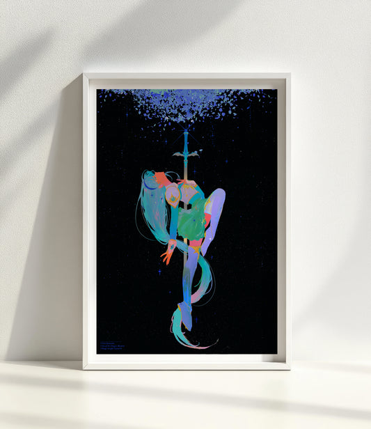 Umi Ryuuzaki - Foiled Print